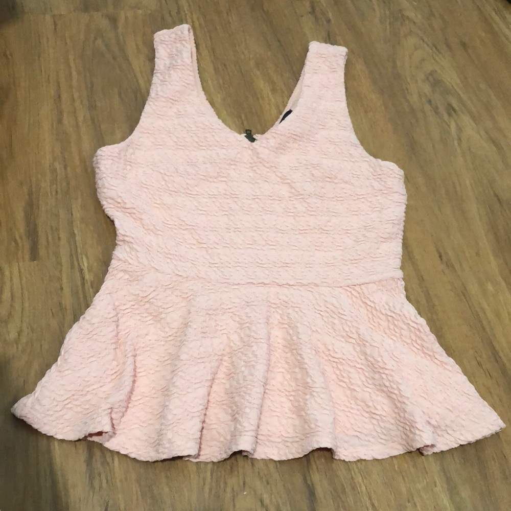 Orange business casual shirt